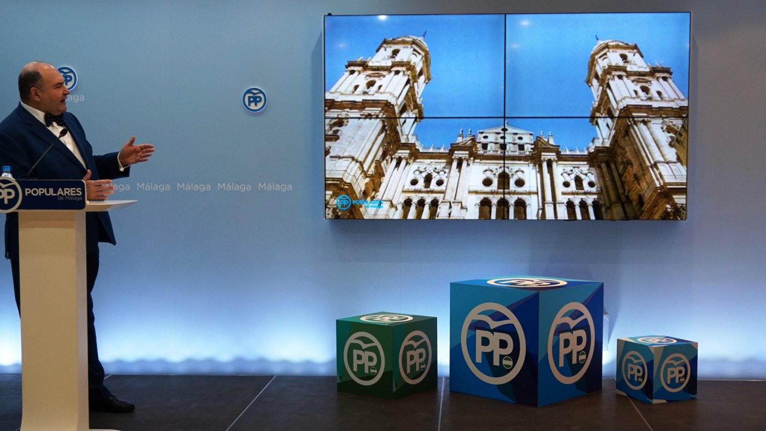 El PP pide a la Junta que atienda con rapidez el plan director de la Catedral de Málaga