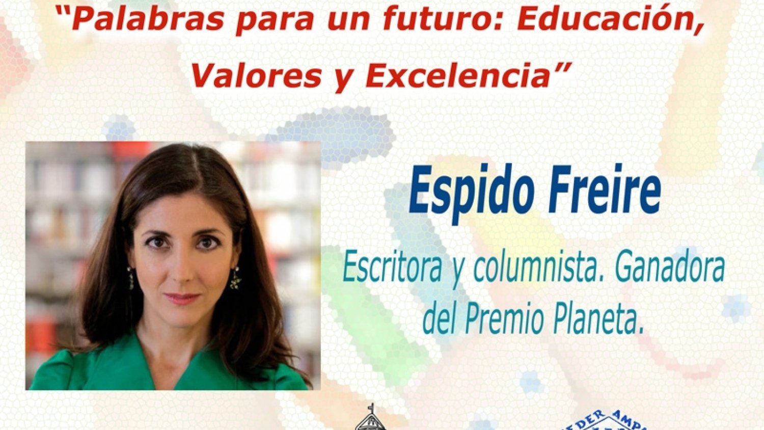 Espido Freire protagonizará la próxima cita de Educ@lhaurín