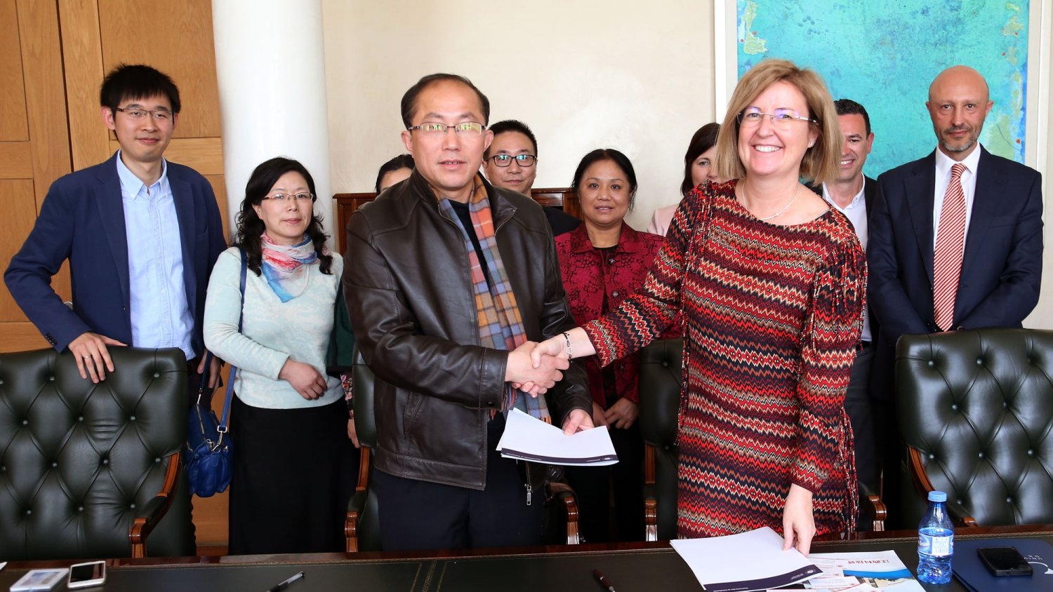Convenio entre la UMA y la Jiangxi Science & Technology Normal University de China