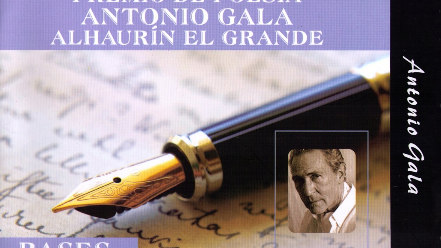 Alhaurín el Grande convoca el XI Premio internacional de Poesía Antonio Gala