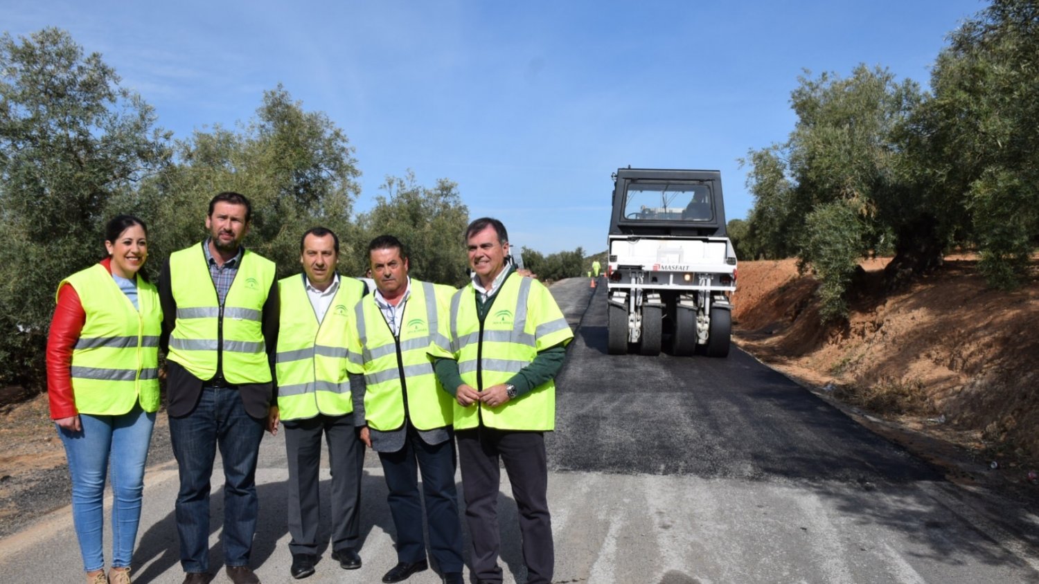 La Junta mejora la carretera A-7201, de Villanueva de Algaidas a Cuevas Bajas