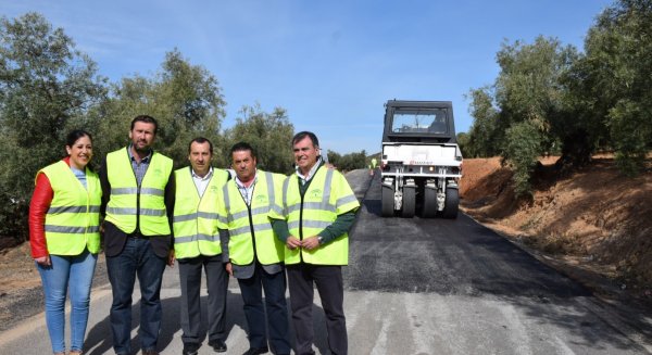 La Junta mejora la carretera A-7201, de Villanueva de Algaidas a Cuevas Bajas