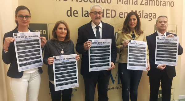 UNED Málaga organiza siete seminarios formativos para los IV Cursos de Primavera