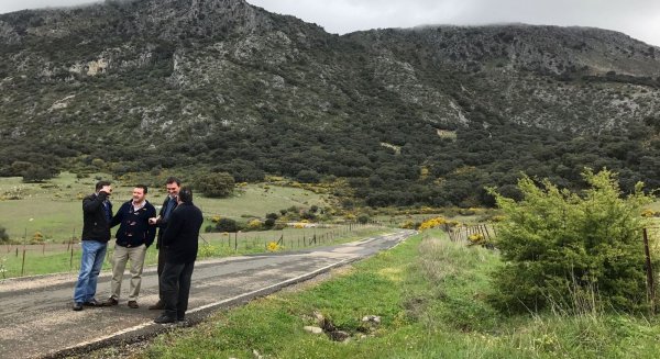 El PP reclama a la Junta el arreglo urgente de la carretera entre Cortes de la Frontera y Ubrique