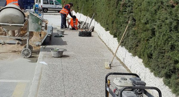 Antequera incorpora en los últimos meses más de 2,5 kilómetros de nuevos acerados accesibles