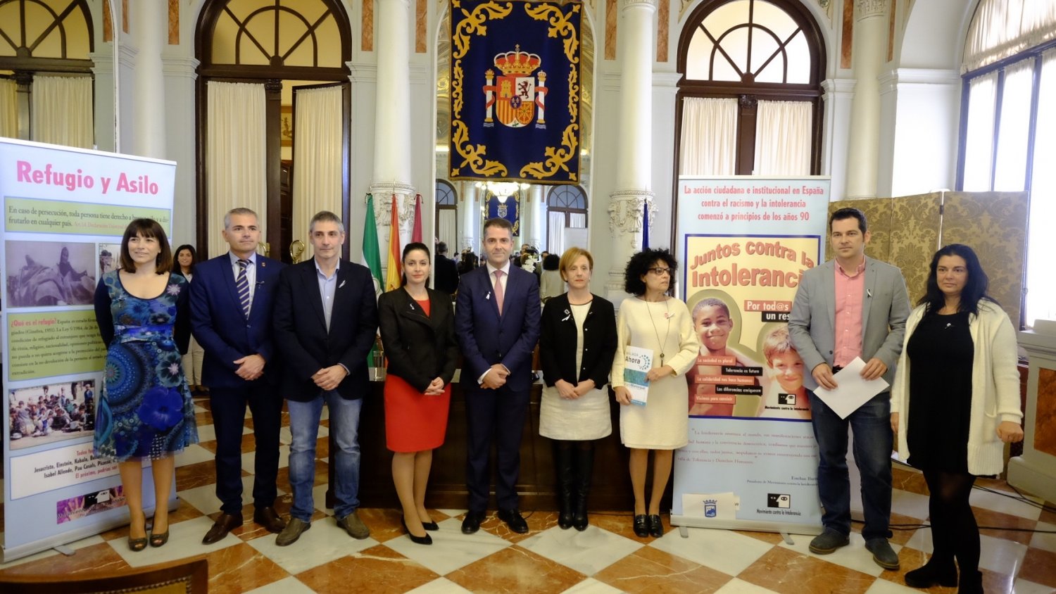 Málaga se compromete a trabajar para la eliminación de la discriminación racial