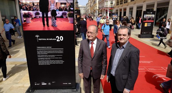 La exposición ‘Festival de Málaga 20’ inaugura la  20 edición del certamen