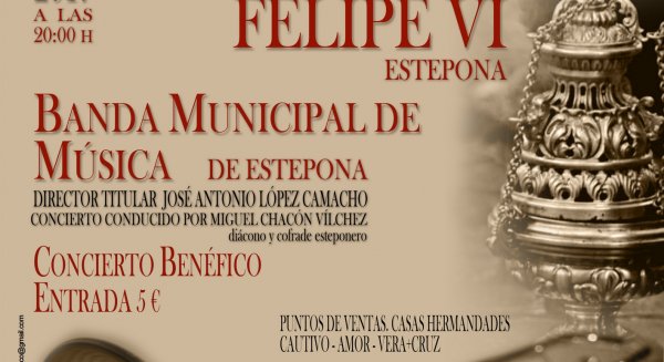 El Auditorio Felipe VI acoge el Concierto Pórtico de la Semana Santa de la Banda Municipal de Estepona