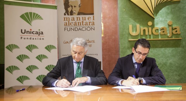 Unicaja respalda un año más la labor cultural de la Fundación Manuel Alcántara