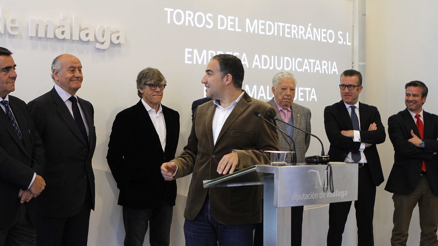 La Diputación y Toros del Mediterráneo S.L firman el nuevo contrato para la gestión de La Malagueta hasta 2019