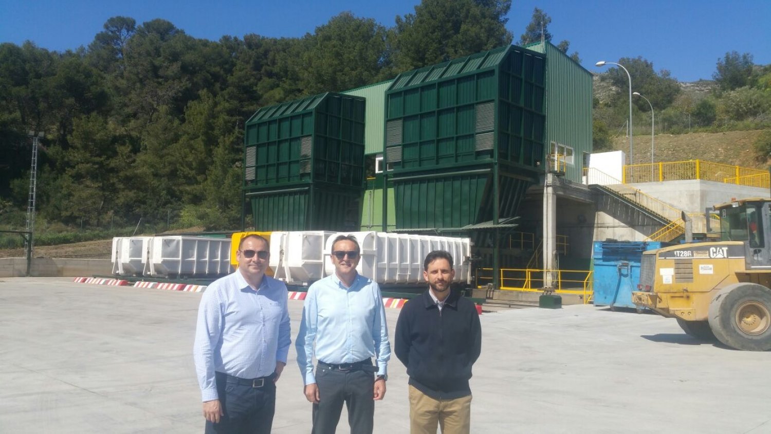 La Mancomunidad realiza mejoras en la Planta de Transferencia de Marbella