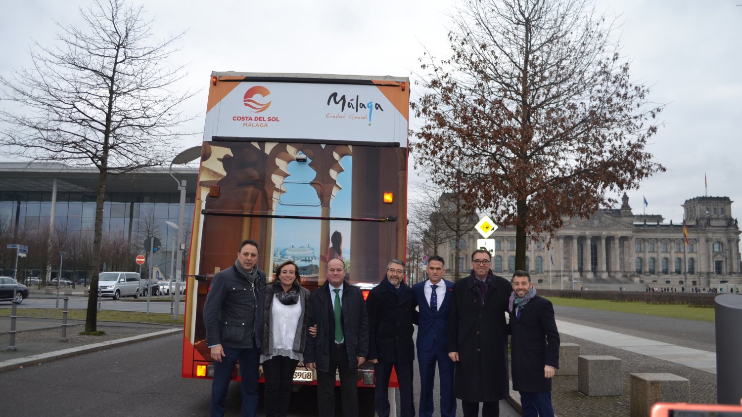 Málaga y la Costa del Sol, presentes en el metro y los autobuses turísticos de Berlín