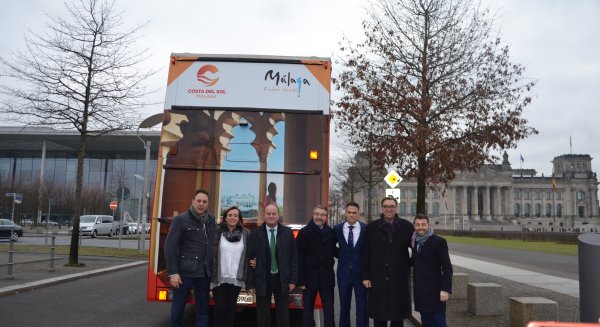 Málaga y la Costa del Sol, presentes en el metro y los autobuses turísticos de Berlín