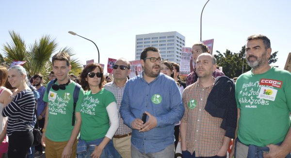Guzmán Ahumada muestra el compromiso de su organización con la educación pública “sin matices”