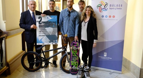 El Skatepark Málaga celebra su segundo aniversario con una jornada de puertas abiertas