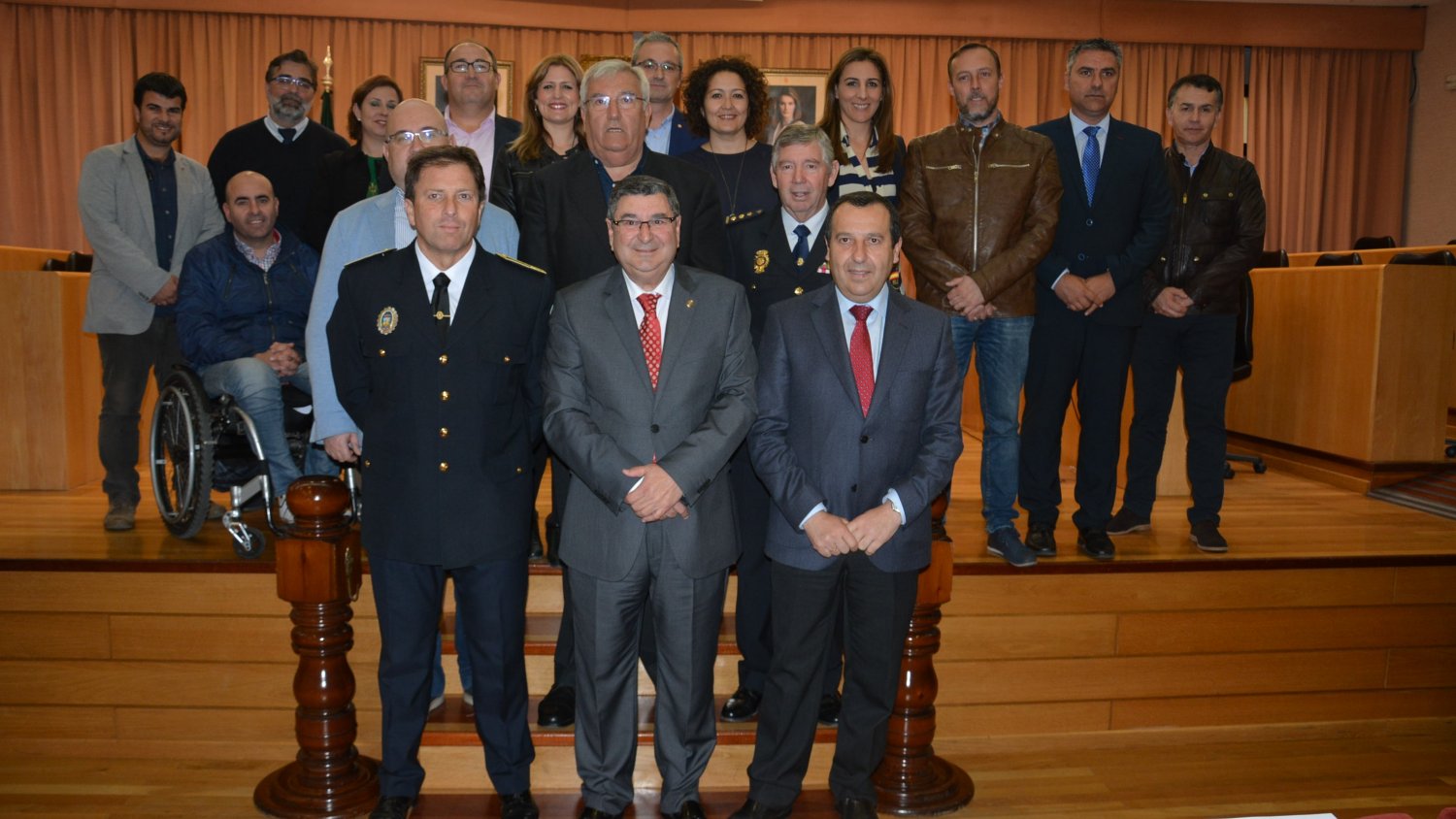 José Andrés Montoya de Hombre toma posesión como nuevo jefe de la Policía Local de Vélez-Málaga