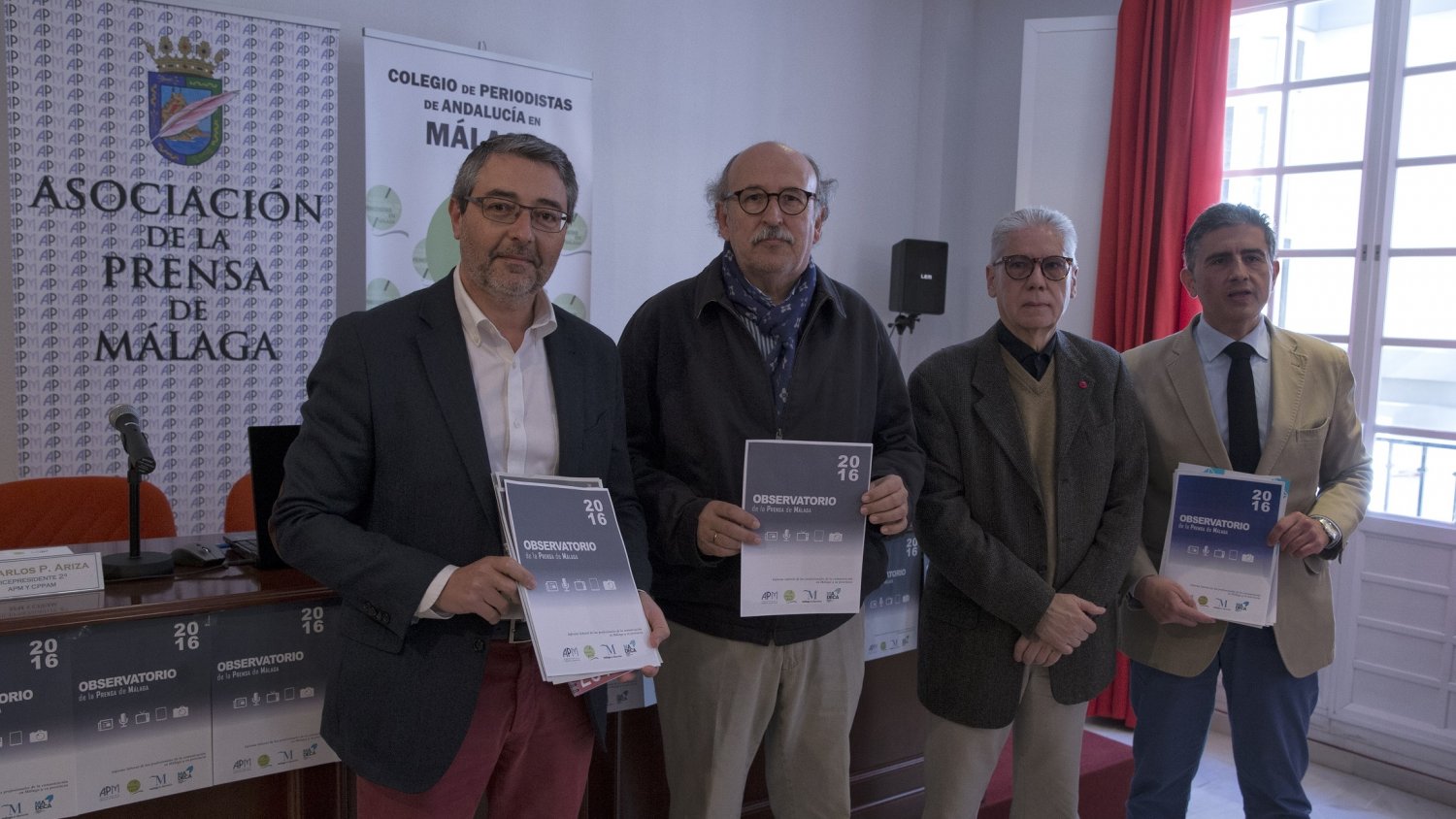 La Asociación de la Prensa y la Diputación Provincial presentan el primer Observatorio de la Prensa de Málaga