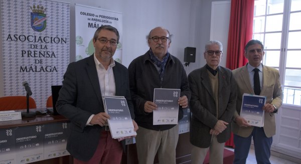 La Asociación de la Prensa y la Diputación Provincial presentan el primer Observatorio de la Prensa de Málaga