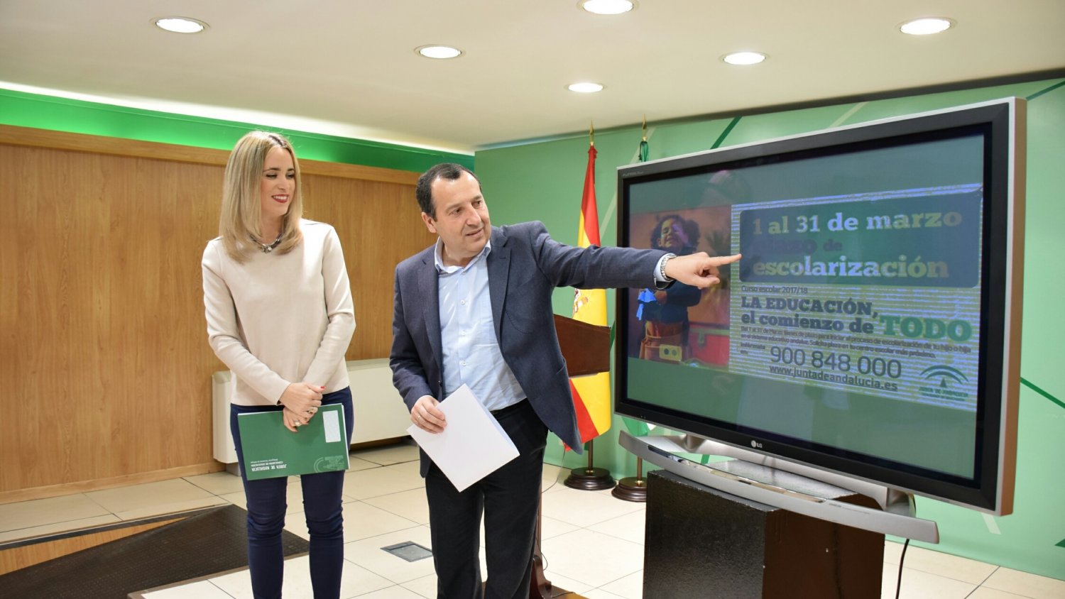 La Junta oferta más de 17.800 plazas sostenidas con fondos públicos para escolares de 3 años