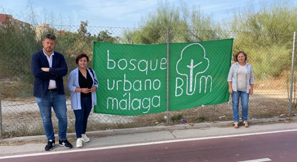 Unidas Podemos pide una consulta ciudadana sobre el Bosque Urbano de Málaga