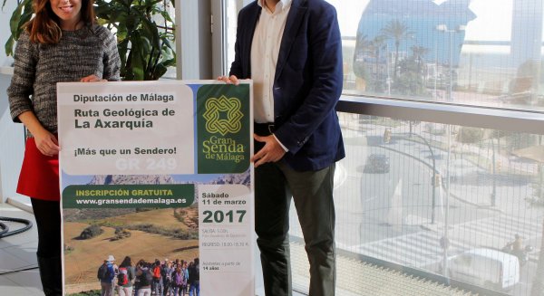 La Diputación da a conocer zonas de interés geológico de la Axarquía y Guadalhorce-Guadalteba