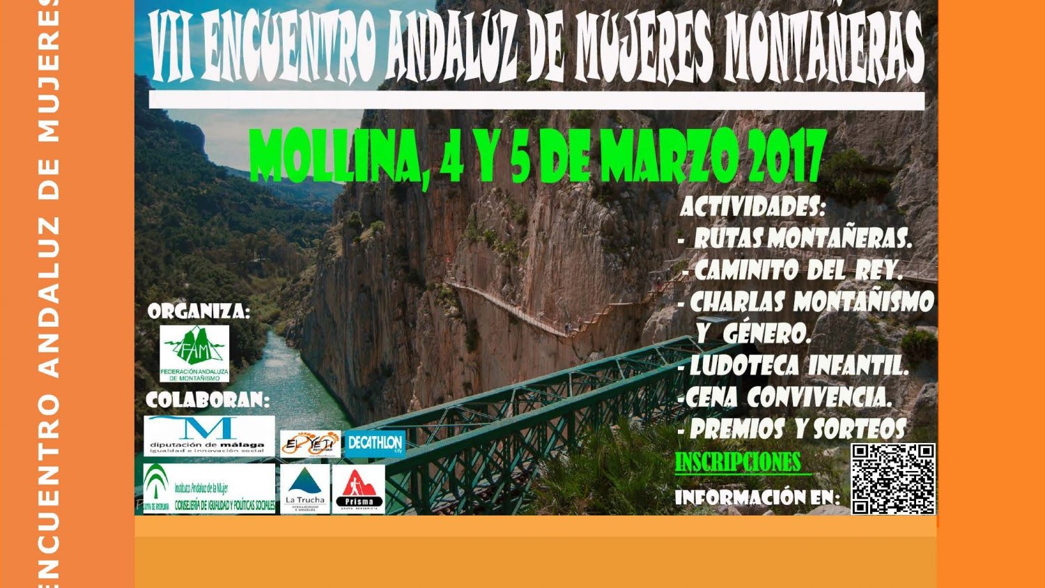Mollina acoge el VII Encuentro Andaluz de Mujeres Montañeras