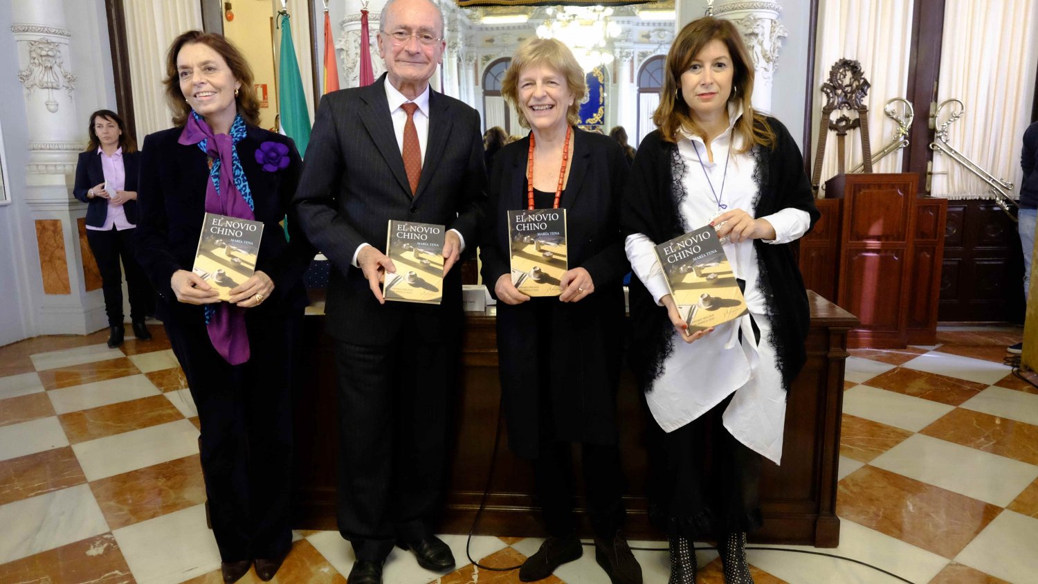 María Tena presenta la obra 'El novio chino', X Premio Málaga de Novela
