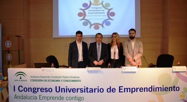 Andalucía Emprende congrega a un centenar de personas en el ‘I Congreso Universitario de Emprendimiento’