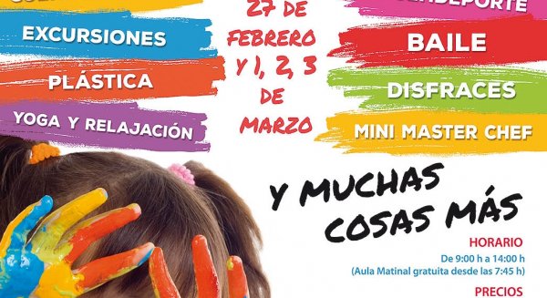 Antequera organiza un Campamento de Semana Blanca dirigido a alumnos de Educación Infantil y Primaria