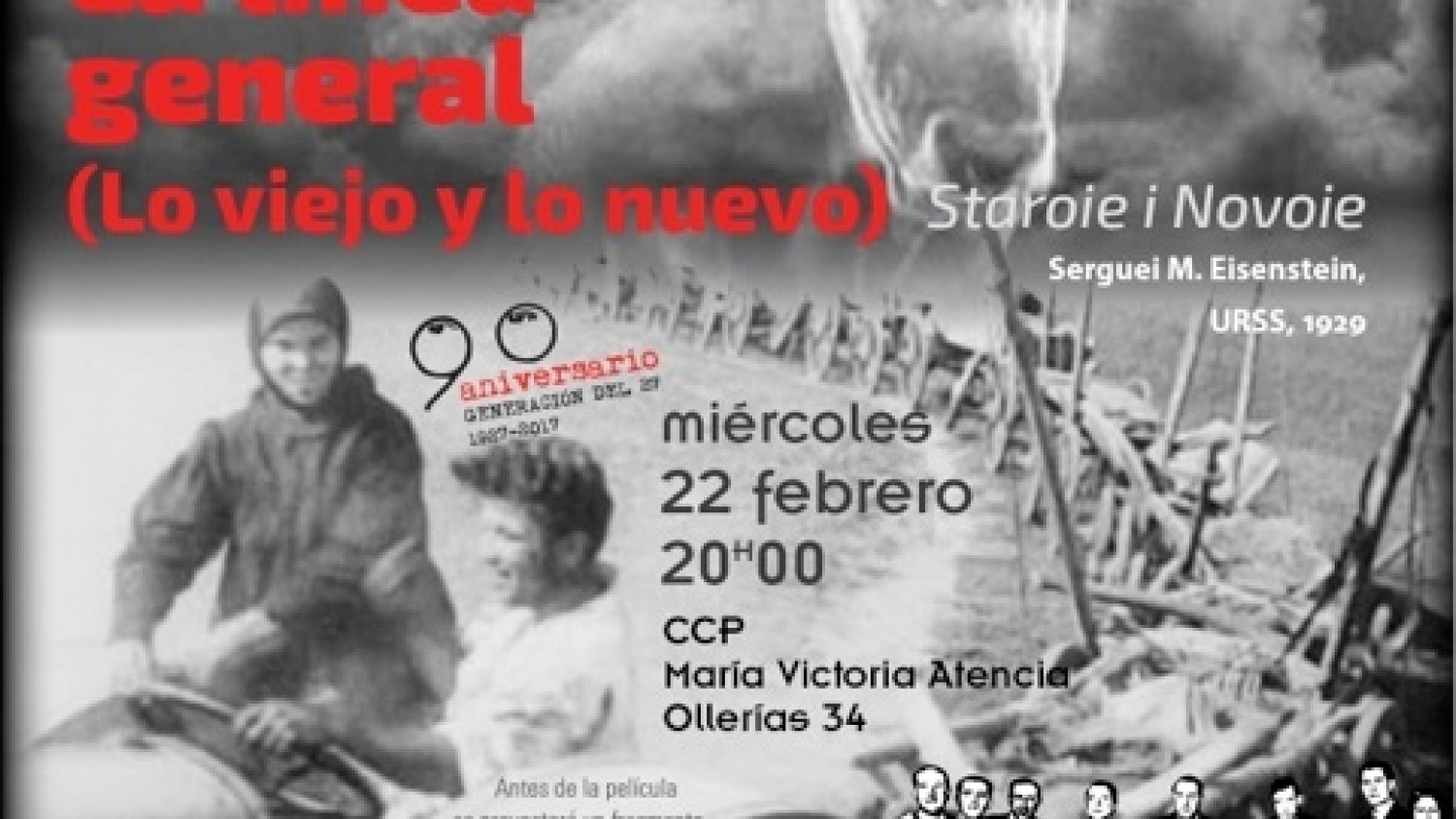 El Cineclub del 27 aborda la industrialización y el cambio de realidad social de principios de siglo