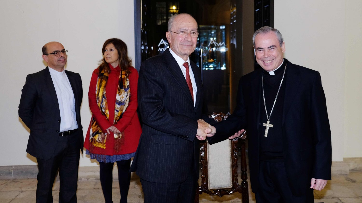 Málaga programa tres exposiciones en el Palacio Episcopal gracias al acuerdo con el Obispado