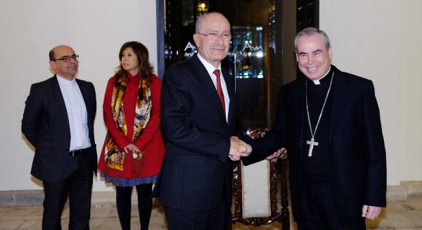 Málaga programa tres exposiciones en el Palacio Episcopal gracias al acuerdo con el Obispado