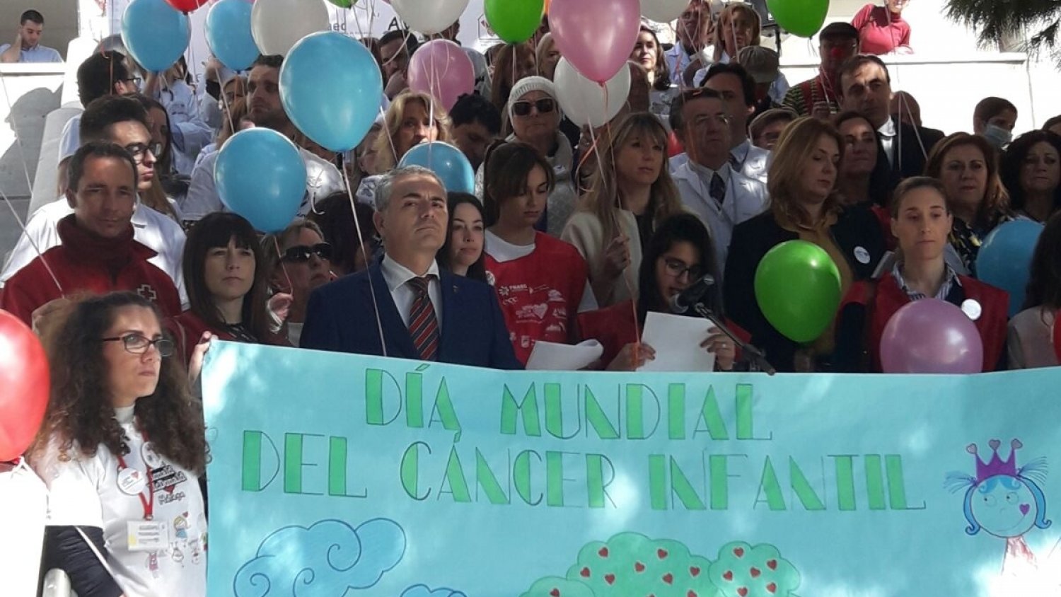 Málaga conmemora el Día Internacional de la lucha contra el cáncer infantil