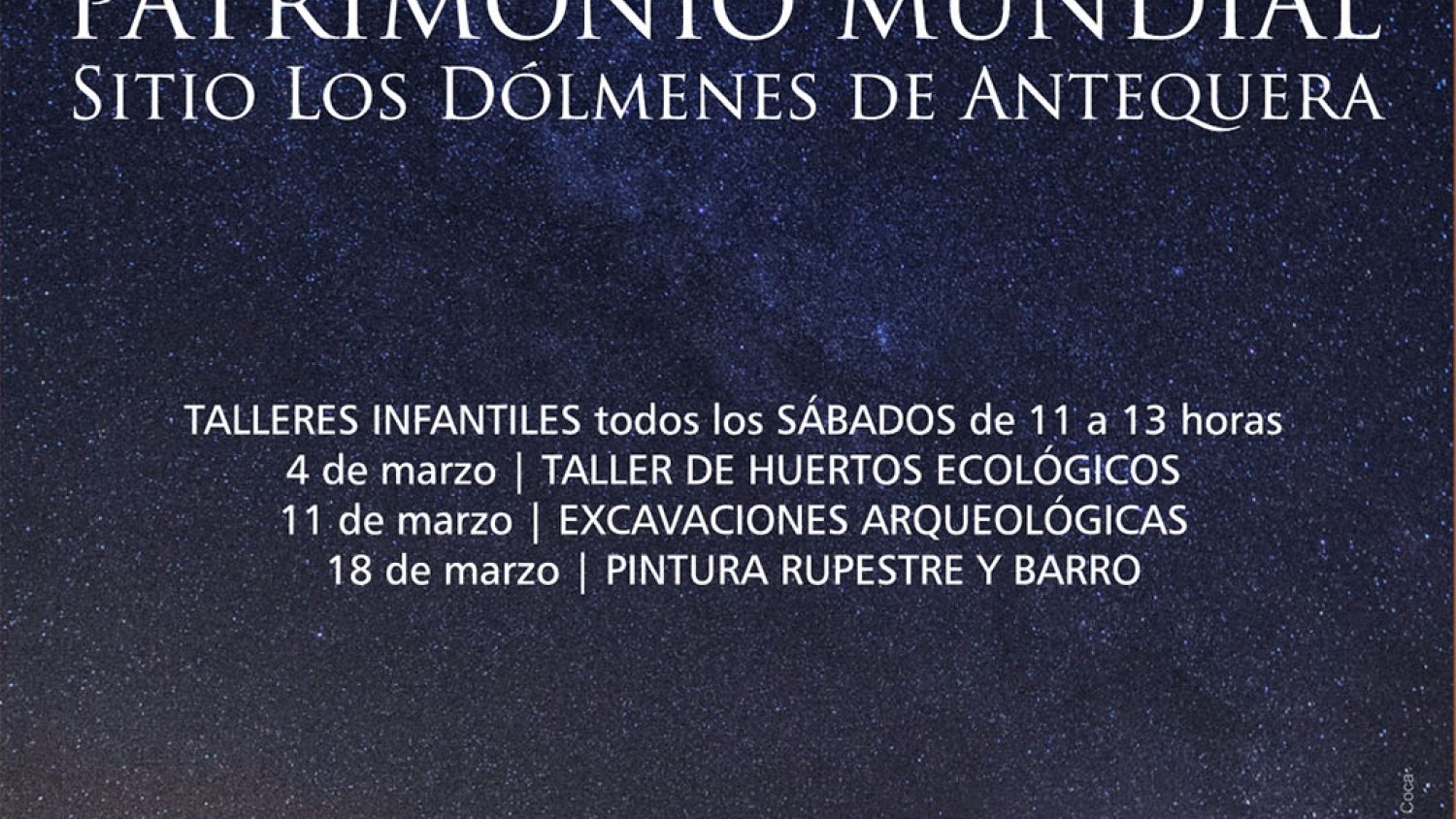 Antequera rememorará algunos apoyos más importantes que tuvo la promoción del Sitio de los Dólmenes a Patrimonio Mundial
