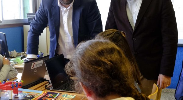 El colegio Paulo Freire abre el programa de talleres de robótica y tecnología de MALABYTE en los centros escolares