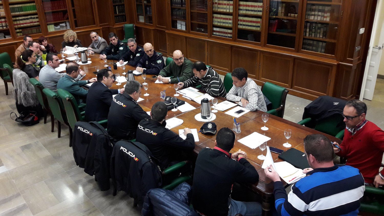Subdelegación acoge la junta especial de seguridad de la Vuelta Ciclista a Andalucía
