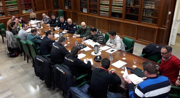 Subdelegación acoge la junta especial de seguridad de la Vuelta Ciclista a Andalucía