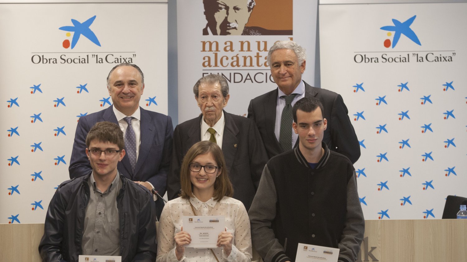 Manuel Alcántara y Juan Ignacio Zafra premian la capacidad expresiva de los jóvenes malagueños