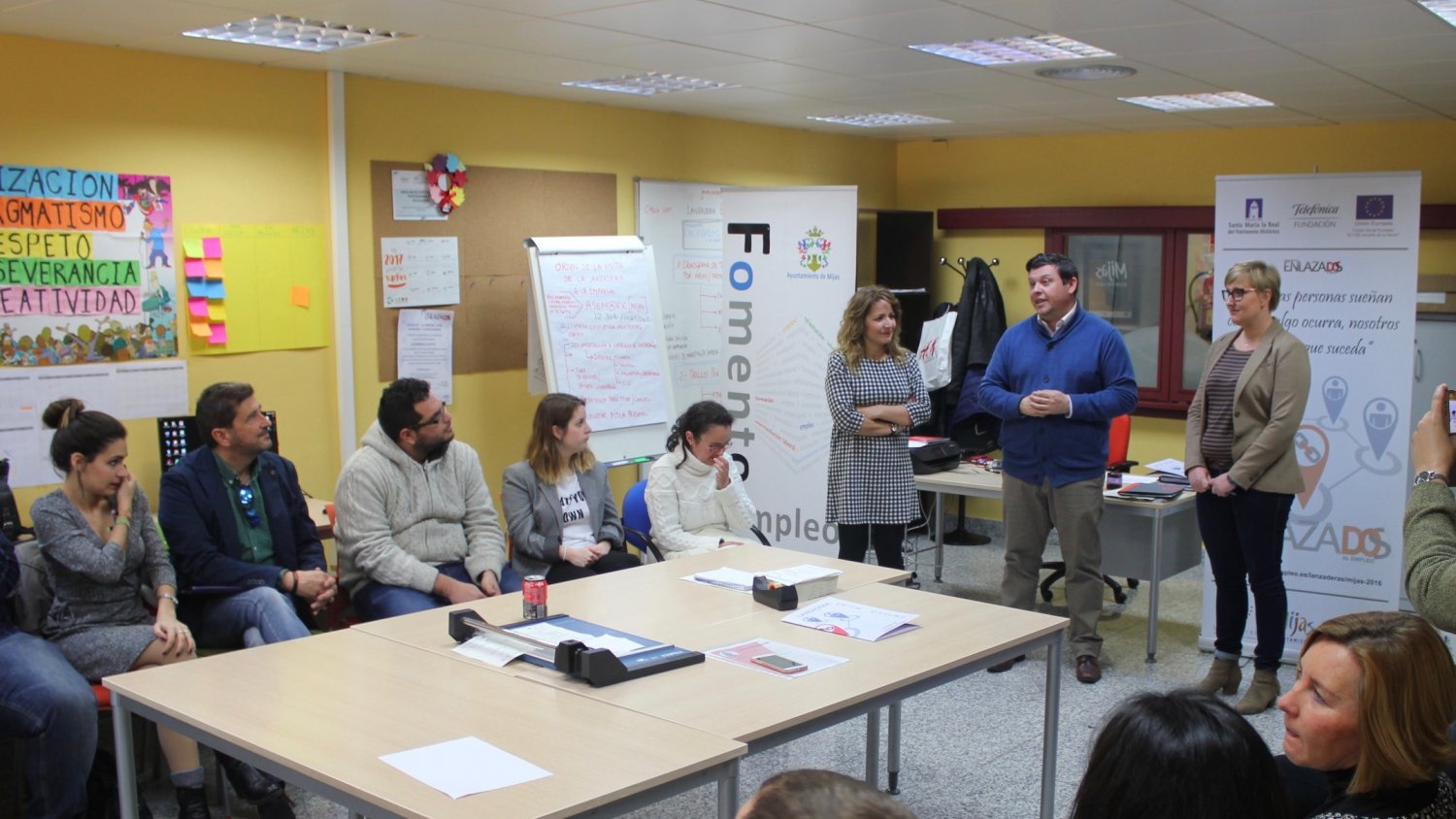 Mijas acoge el encuentro entre Lanzaderas de empleo ‘Enlazados’ y ‘Rumbo a tu talento’