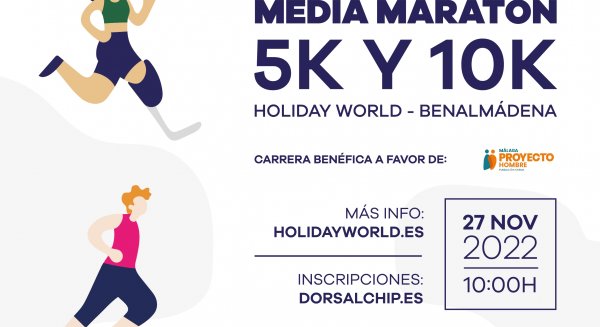 La IV Media Maratón 5K y 10K Holiday World Benalmádena prevé superar el número de inscripciones