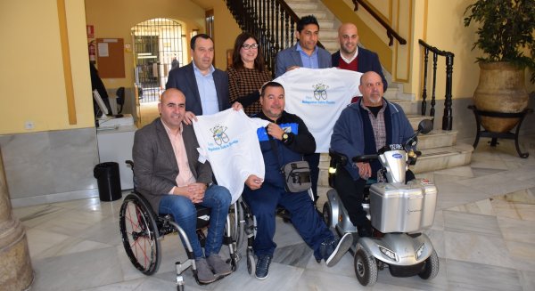 Crean la primera peña malaguista de personas en sillas de ruedas en Málaga