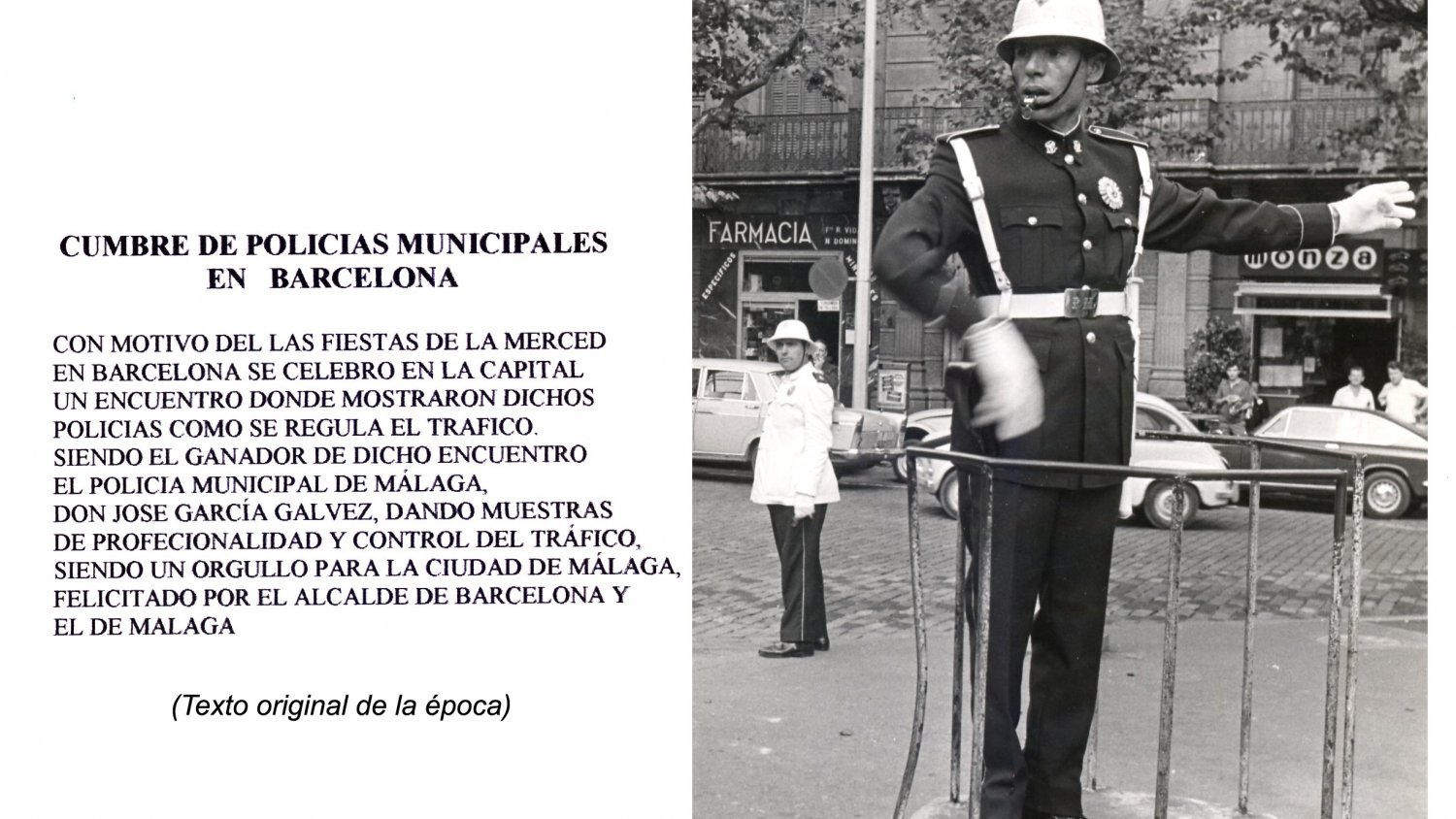 La Policía Local de Málaga prepara una serie de actos conmemorativos con motivo de su 175 aniversario