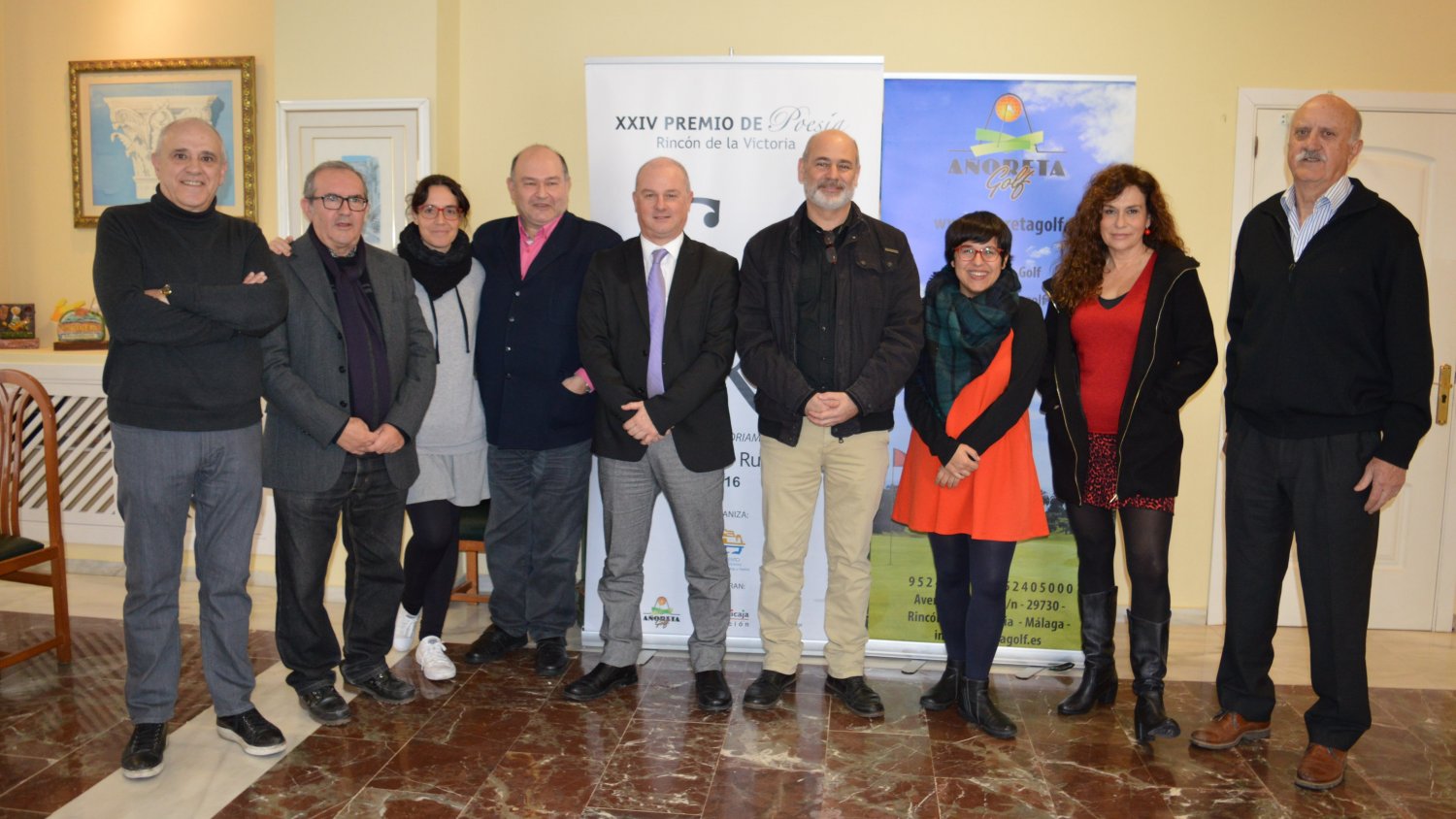 El malagueño Álvaro Galán, ganador del XXIV Premio de Poesía in memorian Salvador Rueda de Rincón de la Victoria