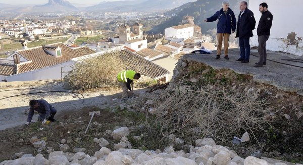 Comienzan las obras del futuro mirador turístico en Antequera