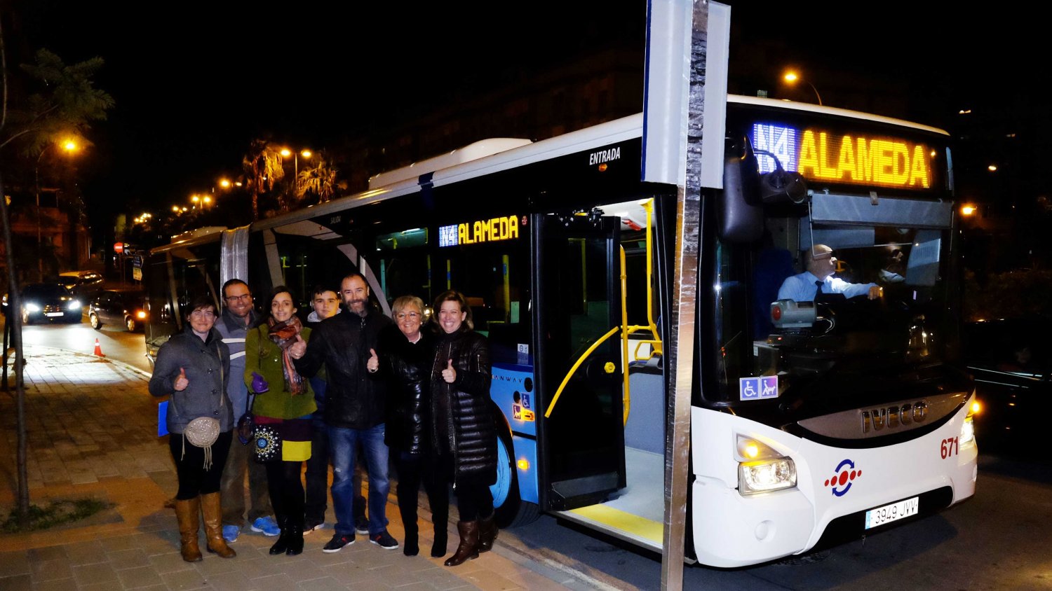 Málaga amplía la línea N4 hasta Cortijo Alto