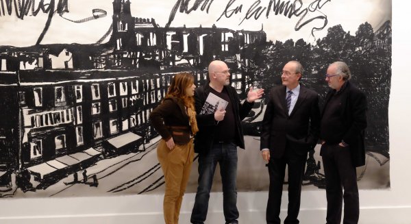 El CAC Málaga presenta '1525' la obra más reciente de Marcel Van Eeden inspirada en Málaga