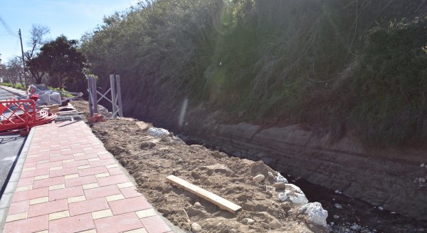 Fuengirola concluye las obras de mejora en el tramo de la calle Alcalá Galiano afectado por el último temporal