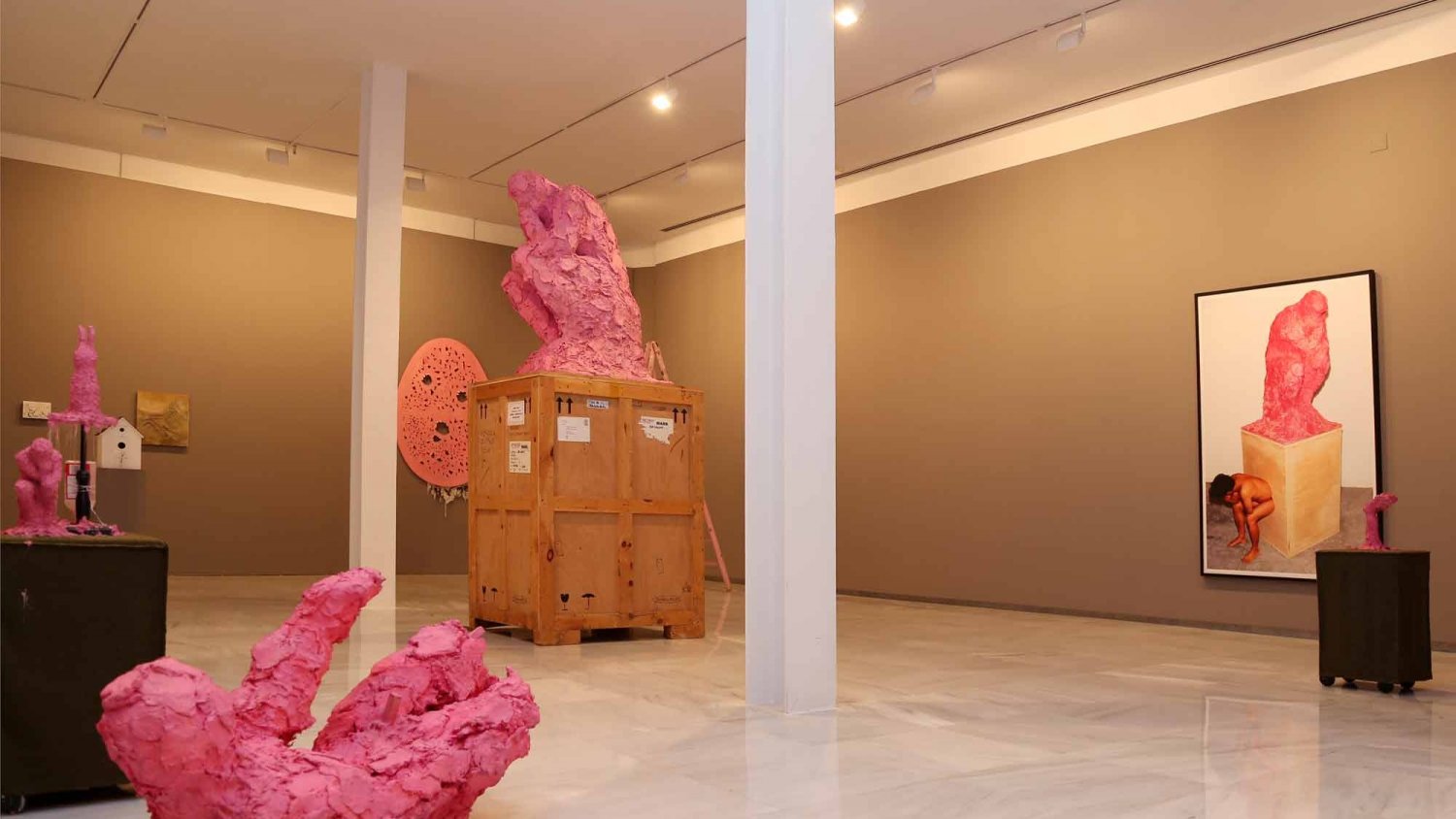 El Rectorado exhibe obras del artista coreano Cody Choi