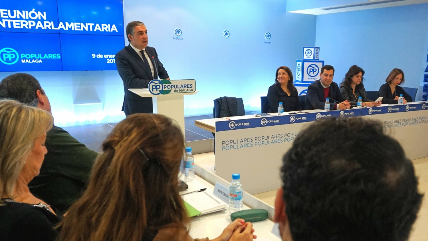 El PP de Málaga moviliza a todos sus cargos públicos de cara a las municipales de 2019