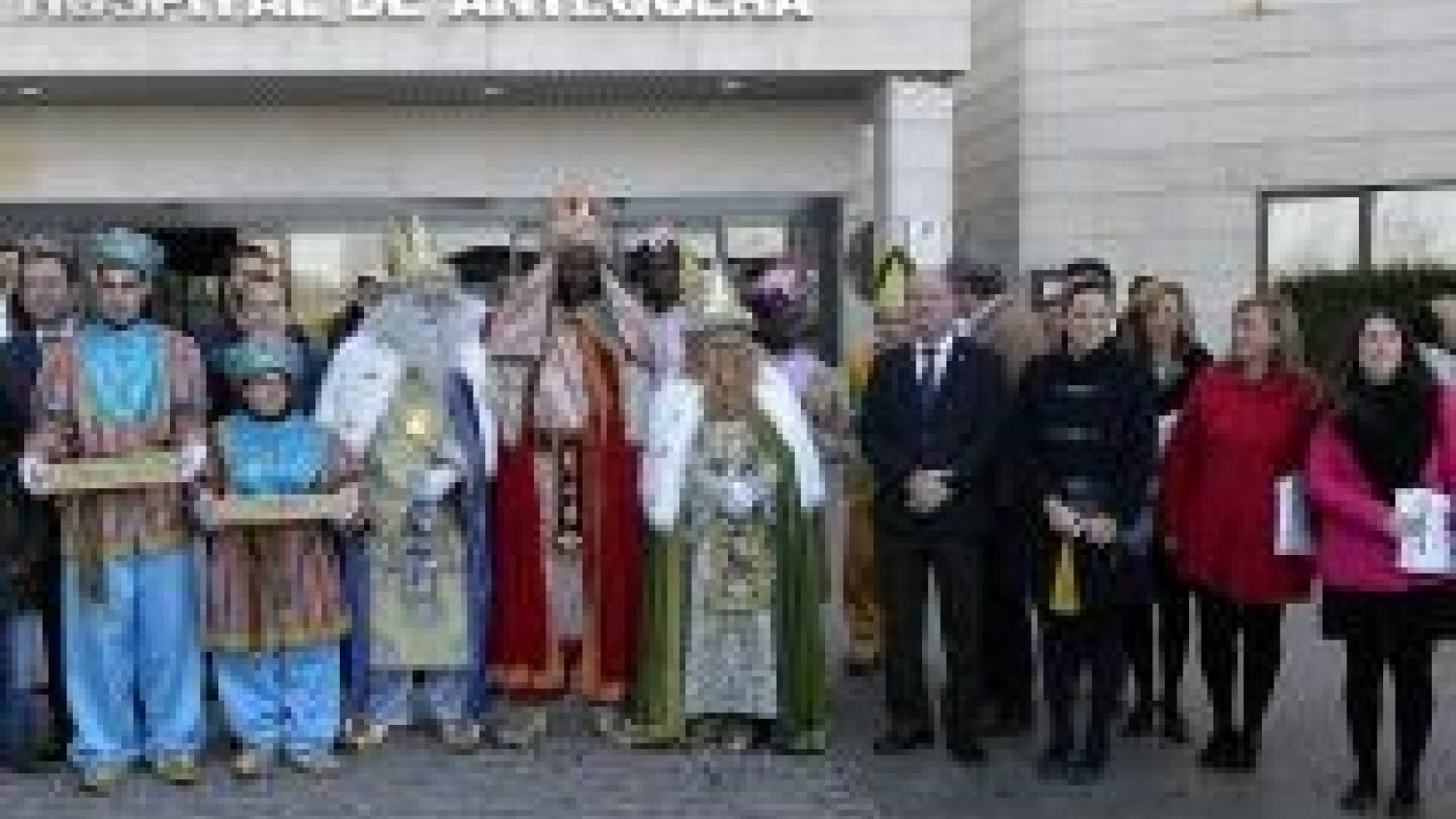 El alcalde de Antequera preside la recepción oficial de los Reyes Magos